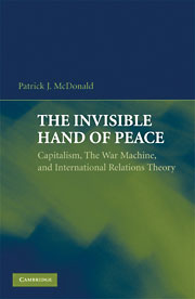 cover of The Invisible Hand of Peace