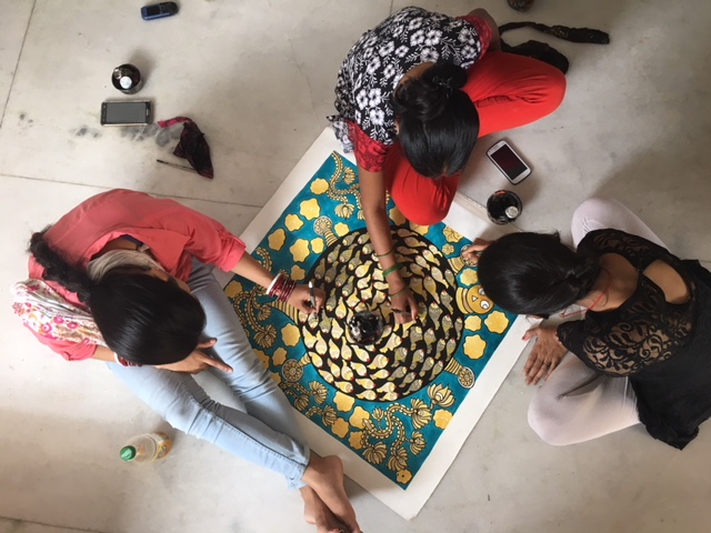 To Paint is to Write: The Study of Mithila Folk Art