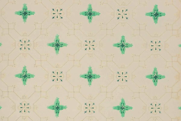 Arsenic paper with green design.