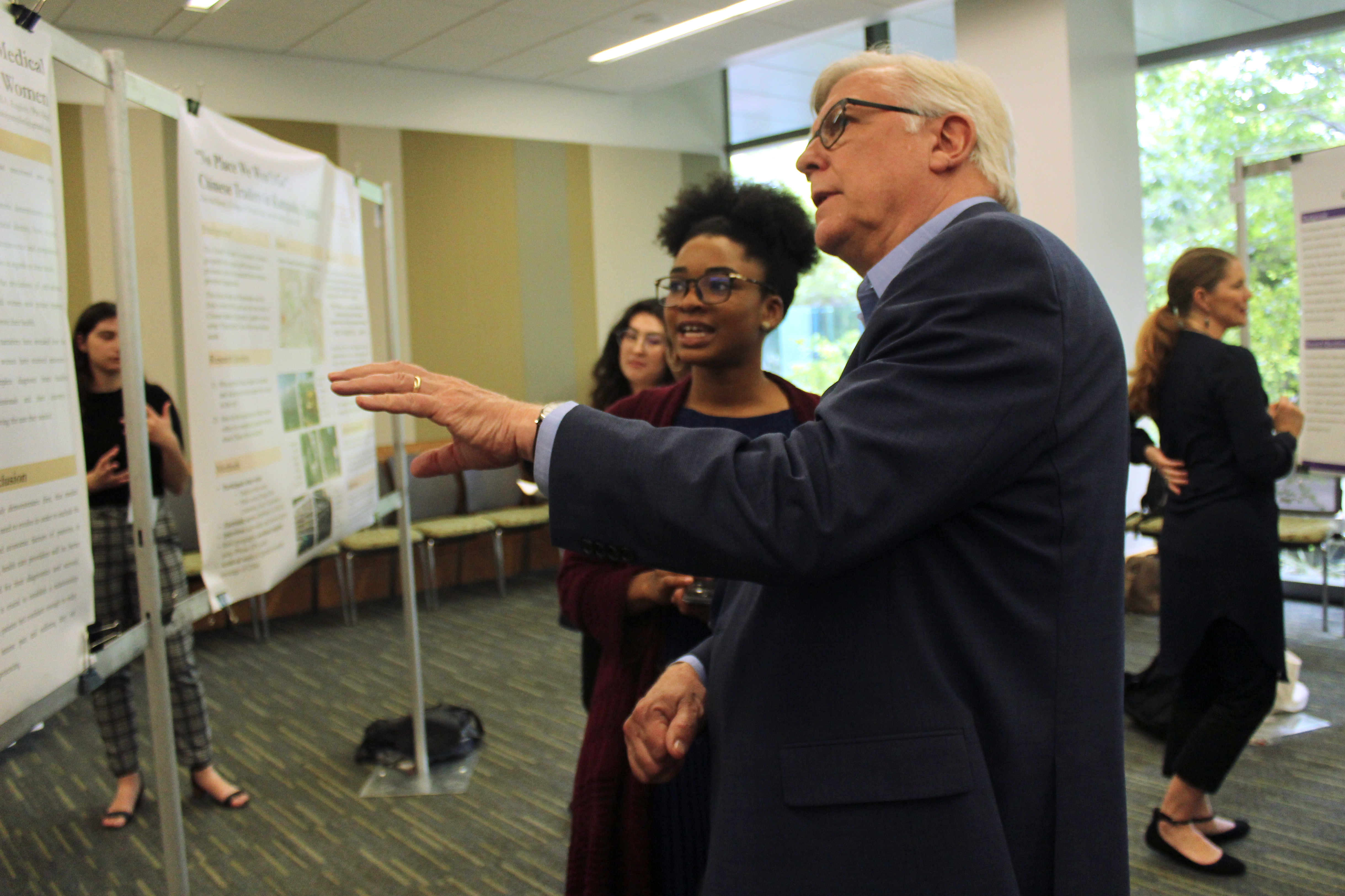 Student Projects Shine During Dean’s Research Reception