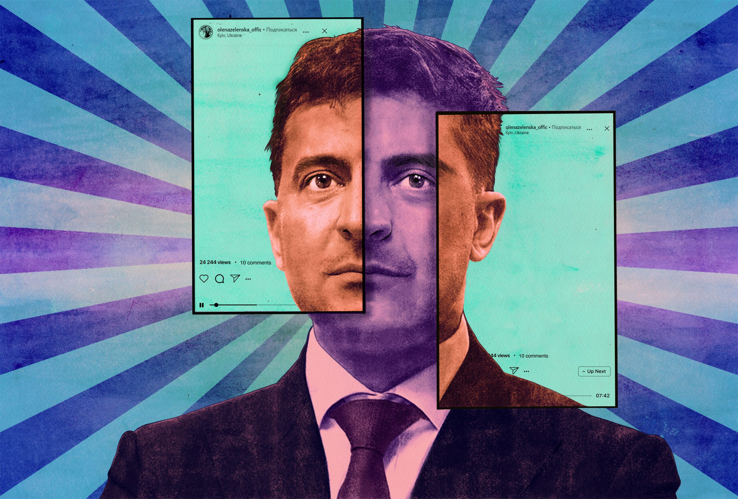 Ukraine’s Social Media Presidency