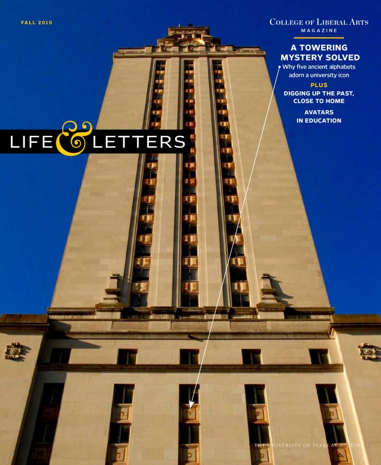 Fall 2010 cover of Life & Letters